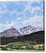 Longs Peak Vista Canvas Print