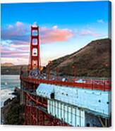 Looking Across The Golden Gate Canvas Print