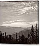 Lookout Butte Canvas Print