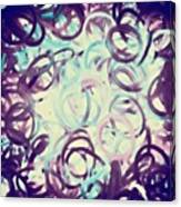 #loombands #background #purple #play Canvas Print