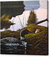 Loon Lake Canvas Print