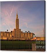 Los Angeles Temple Canvas Print