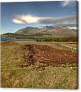 Lough Inagh Valley View Canvas Print