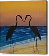 Love Birds Canvas Print