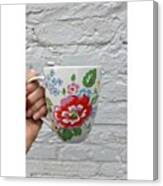 #love #iced #tea #floral #cathkidston Canvas Print