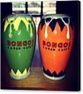 Love My Salt & Pepper Shakers! #bongos Canvas Print