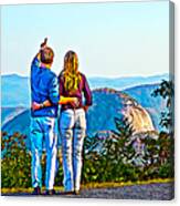 Love On The Rock Canvas Print