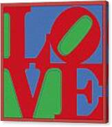 Love Poster Canvas Print