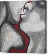 Lovers - Kiss5 Canvas Print