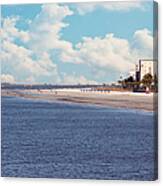 Low Tide - Fort Myers Beach Canvas Print