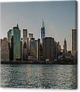 Lowerr Manhattan Panoramic Canvas Print