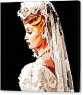 Lucille Ball Bride Canvas Print