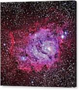 M8--the Lagoon Nebula Canvas Print