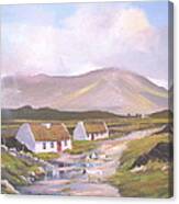 Maam Valley Cottages Canvas Print