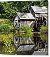 Mabry Mill In Virginia Canvas Print