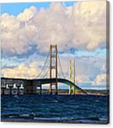 Mackinac Bridge 1 Canvas Print