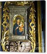 Madonna And Child In Krakow Canvas Print