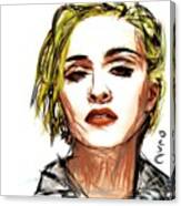 Madonna Portrait #1 Canvas Print