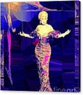 Mae West. Ladies Embrace Your Curves Canvas Print