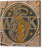 Magic Kingdom Fantasyland Street Emblem Canvas Print