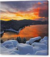 Magic Sunset Canvas Print