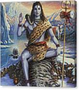 Mahadeva Shiva Canvas Print