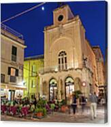 Main Square, Tropea, Calabria, Italy Canvas Print