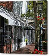 Main Street In Edgartown Canvas Print