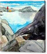 Maine Rocks Canvas Print