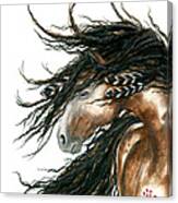 Majestic Pinto Horse 80 Canvas Print