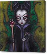 Maleficent Canvas Print