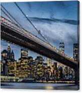 Manhattan From Dumbo Canvas Print