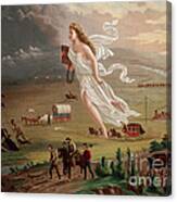 Manifest Destiny 1873 Canvas Print