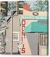 Marie's Donuts Canvas Print