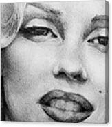 Marilyn Monroe - Close Up Canvas Print