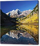 Maroon Bells Canvas Print