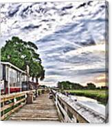 Marsh Walk 1 - Murrells Inlet Canvas Print