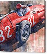 Maserati 250f J M Fangio Monaco Gp 1957 Canvas Print