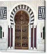 Mausoleum Doors Canvas Print