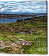 May Serenity - Chambers Bay Golf Course Canvas Print