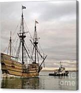 Mayflower Ii Under Tow 12 12 14 Canvas Print