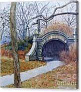 Meadowport Arch Prospect Park Canvas Print