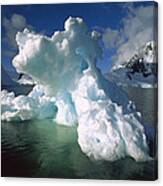 Melting Iceberg Lemaire Channel Canvas Print
