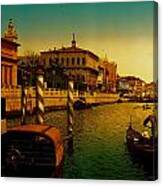 Memories Of Venice No 1 Canvas Print