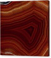 Mexican Laguna Agate, Close-up Canvas Print