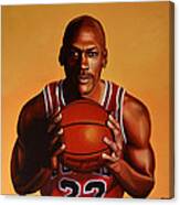 Michael Jordan 2 Canvas Print