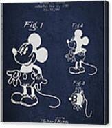 Mickey Mouse Patent Drawing From 1930 Canvas Print