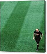 Miguel Gonzalez And Some Grass, All Canvas Print