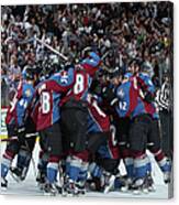 Minnesota Wild V Colorado Avalanche - Canvas Print