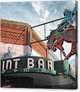 Mint Bar Sheridan Wyoming Canvas Print